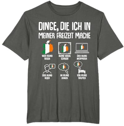 Irland Reise Ire Irin T-Shirt