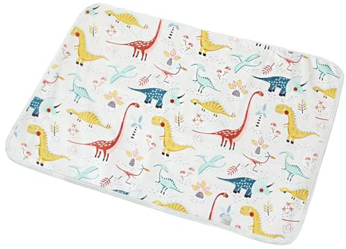 1 Cambiador para bebé,unidades para bebé, impermeable, cambiador de viaje,cambiador para bebés y niños pequeños, reutilizable, 50 x 70 cm