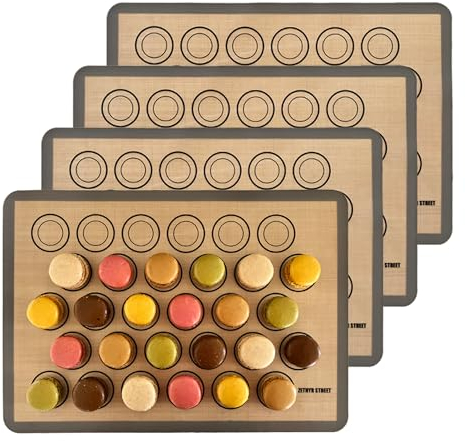 ZETHYR STREET Macaron Baking Mats Half sheet size