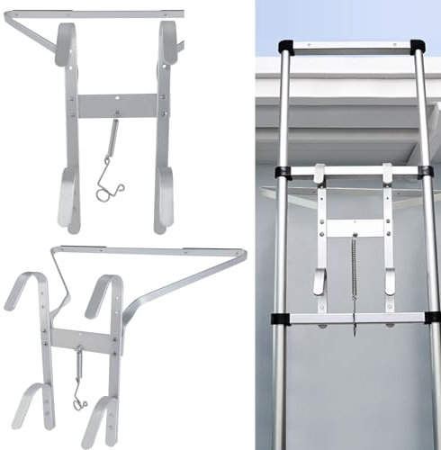 VickyHome Heavy Duty 'I' Type Ladder Stand Off, Roof Ladder Straight Ladder Combination Ladder Ladder Standoff Ladder Accessory Kit, Fits Universal Ladder