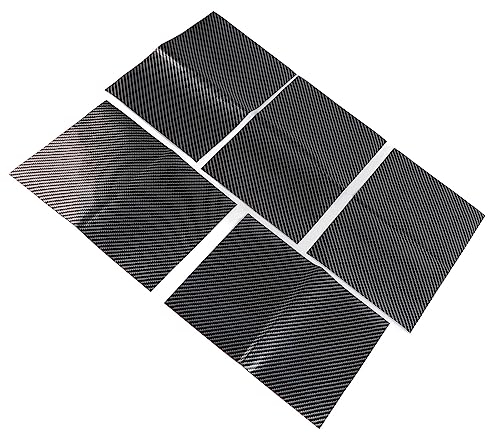 RC-Wrap-Aufkleber, Blasenfrei, UV-beständig, Wasserfest, Dünn, RC-Wrap-Aufkleber Im Kohlefaser-Stil für Karosserie, Motorhaube