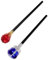 GARVALON 2 Stück König Zepter Cosplay Ornament Kinder Zepter Cosplay Zepter Requisite Dekorative Zepter Requisite Party Dekorative Zepter Halloween Zepter Für Party Zepter Ornament Party