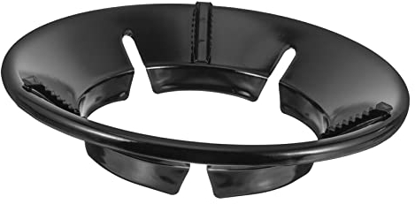 DOITOOL Universal Windproof Wok Ring Metal Wok Support for Gas Stove Kitchen Cooktop Accessory 5-Opening Stove Stand Heat Insulation Gas Saver