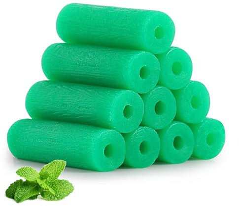OFFCUP Aligner Chewies, 10pcs Orthodontic Dental Chewies, Scented Chewies Aligner Tray Seaters Chewies Dental Teeth Chewies for Aligner Chompers Aligner Trays Seater (Mint)