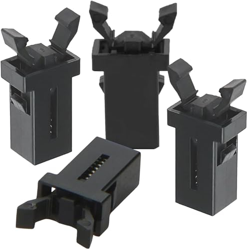 Bettli 4 Pcs Locking Trash Can Lids Replacement Catch, Bin Lid Catch Replacement Door Latch Lock for WFCO Converters Bin Lid Clasps Waste Bins Lock Bin Lid Catch for Trash Cans,Storage Lockin