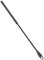 8mm Silicone Straw Brush, 9.45in Extra Long Straw Cleaner Bendable Reusable Straw Crevice Cleaning Brush Hanging Slim Pipe Brush for Metal Glass Straw (Dark Gray)