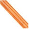 HOTHUIMIN 4.7ft Flexible Molding Trim 3D Wall Edging Strip Self Adhesive, Crown Molding Ceiling Molding Peel off & Stick, Baseboard Foam Wall Trim Wallpaper Border for Mirror Edge Home Decor(Orange)