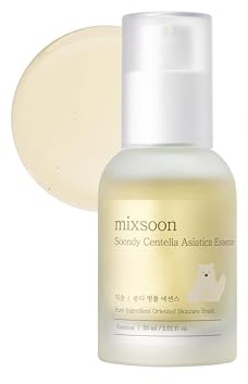 Soondy Centella Asiatica Essence - CICA, Skin Barrier Support, 30ml | High-Concentration CICA, Fast-Absorbing Soothing Formula for Vibrant & Resilient Skin, Hydrating Barrier Support