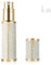 LOPHE Atomizador Perfume Recargable, 5ML Botella de Spray de Perfume, Pulverizador Perfume Viaje, Pulverizador para Viajes, Vacacione, Plata Brillante