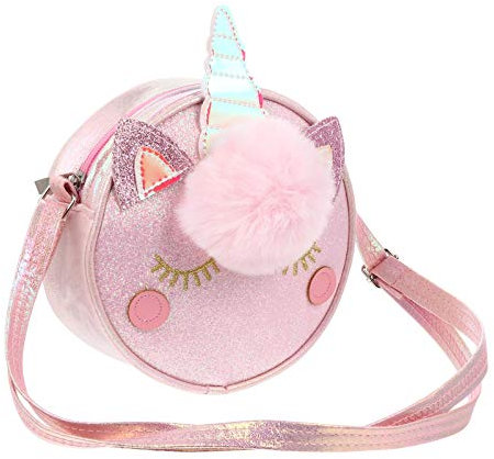 ROMISBABA Einhorn-design Umhängetasche Für Mädchen Junge Mädchen Schultertasche Aus Langlebigem Material Mit Bequemerm Schultergurt