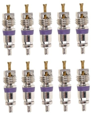 Harilla Lot de 10 Pièces de Rechange pour Valve de Climatisation, Valves Climatisation Automobile en Cuivre, Design Compact et Installation Standard, Kit de Réparation Universel pour Voiture