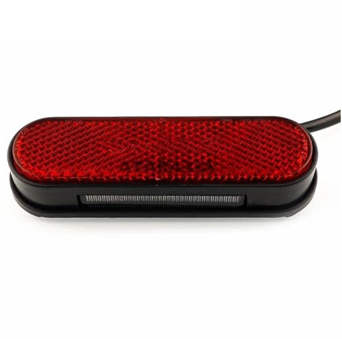 CVCMGDGNEA Rücklicht For Motorbike Dirt Pit Bike ATV UTV Motorcycle Tail Lights Red Rear Brake Stop Lamp E4 Mark Reflector License Plate Light Helle Bremsleuchte