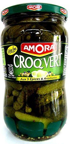 Amora Cornichons Gurken, Füllmenge 670 g/ATG 380g