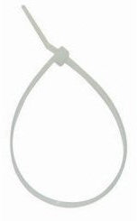 Aptii 1000 Stück Kabelbinder 292 x 3,6 mm weiß Medium