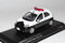 J-Collection Nisan Micra 4. Generation Ab 2010 Polizei Schwarz 1/43 Modell Auto