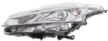 Valeo - 44744 - High Performance Halogen Left Main Headlamp - For PEUGEOT 208 03/2012 > 2015/05 - Front - Left side - Pack of 1
