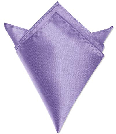 Autiga ® Einstecktuch Kavalierstuch Tuch Taschentuch Polyester Business Hochzeit helllila