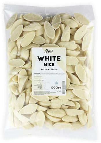 Just Treats White Mice (1 Kilo Party Bag)