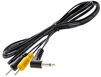 E-Stim 2 mm Kabel 150 cm lang für die Vebindung zwischen E-Stim Boxen an Elektroden mit TENS- Anschluss - Reizstrom Elektrostimulation