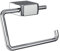 Emco Trend Toilettenpapierhalter, Chrom, Klopapierhalter, ohne Deckel, Rollenhalter, Wandmontage - 20000101, Grau, Einheitsgröße