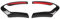 Lenkradbezug - Dekorativer Aufkleber, Zierrahmen Chrom/Kohlefaser Optional für F20 F22 F30 F32 F10 F06 F15 F16 2Stk (Farbe : Carbon Fiber)