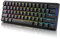 DURGOD HK Venus RGB Mechanical Gaming Keyboard | 60% Layout | USB C Wired | Doubleshot PBT Keycaps | Cherry Profile | NKRO Rollover | Windows & Mac | Aluminium Chassis| Gateron Blue, Black