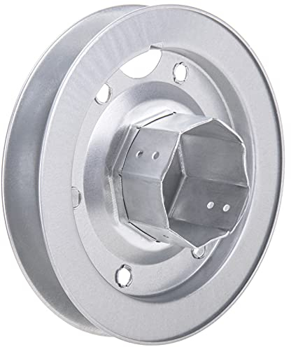 PrimeMatik - Polea metálica para Eje de persiana de 60 mm