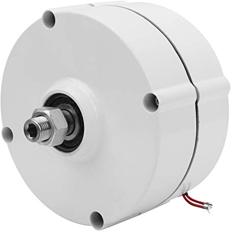 AVAN-300W Dreiphasengenerator Permanentmagnetgenerator, Seltenerd-NdFeB Elektrischer 3-Phasen-Hochgeschwindigkeits-Permanentmagnetgenerator(With Rectifier 48V) Dynamo