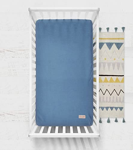 Spannbettlaken für Kinderbett 60 x 120 cm Ocean