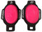 COPPIA SAPONETTE DA MOTO PISTA RACING (ROSA FLUO)