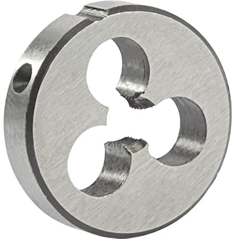 Aceteel M2 x 0,25 troqueles redondos métricos, rosca de la máquina de la mano derecha muere M2 x 0,25 mm