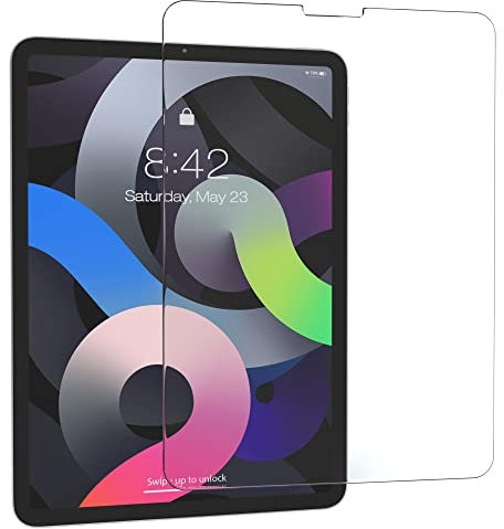 EAZY CASE - Displayschutzfolie kompatibel mit iPad Air 4 / Air 5 2020/2022 Displayschutz Glas 10,9 Zoll Glasfolie 9H Härte 0,3mm dünne Tabletschutzfolie Tablet Schutzglas Folie Transparent Ultra Klar