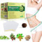 Mugwort Navel Sticker, 40 Stück/Box Wermut-Bauchpflaster, Beifuß Nabel Aufkleber, Natural Herbal Belly Sticker, Detox Pflaster Stress abbauen, Körperlinie perfektionieren für Unisex