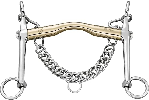 Sprenger HO-Reitkandare 14 mm - Sensogan, 115 mm Weite, mit drehbaren Seitenteilen