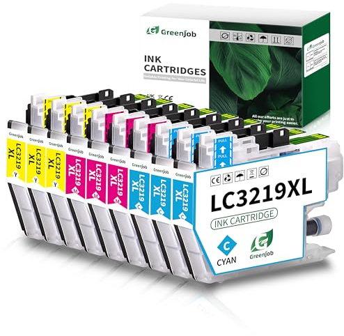 Greenjob LC3219XL Patronen Kompatibel für Brother LC-3219XL LC3219 XL LC3217 Druckerpatronen für Brother MFC-J5330DW MFC-J5730DW MFC-J5335DW MFC-J6930DW MFC-J6530DW MFC-J5930DW MFC-J6935DW (9 Pack)