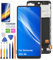 HLYGZX Ersatz Display für Samsung Galaxy A51 4G LCD-Bildschirm TFT, A515F A515U A515W A515X S515DL LCD Display Touch Digitizer Assembly Reparaturteile Kit(Ohne Fingerabdruck, Schwarz mit Rahmen)