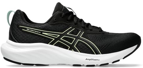 ASICS Femme Gel-Contend 9 Sneaker, Noir/CÉLADON Clair, 41.5 EU