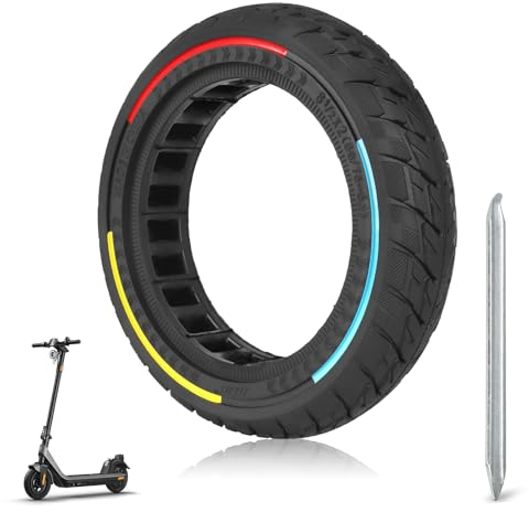 HPGAAVD 8,5 Zoll E Scooter Solid Reifen，8 1/2 x2 Elektroroller Vollgummireifen für Xiaomi M365 Pro2/Pro/1S/Essential，50/75-6.1 Anti-Rutsch und Anti-Punktur Ersatzreifen für Elektroroller 1pcs