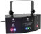Discolicht Partylicht LED RGB Animation DJ Partylicht mit Fernbedienung DMX512 Musikgesteuert Disco Doppelter Projektor Lichter für Stage DJ Party Show Bar Halloween Weihnachten