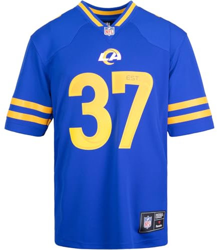 Fanatics Foundation NFL Team Jersey Trikot (DE/NL/SE/PL, Alphanumerisch, XXL, Regular, Regular, Los Angeles Rams)
