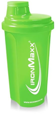 IronMaxx Eiweiß Shaker - 700 ml - Neon Green | Shaker Proteico con Tappo a Vite | Antigoccia | BPA/DEHP Free | Lavabile | Scala Graduata