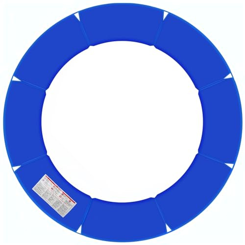 Baunsal® Trampolin Randabdeckung Ø 183 244 250 275 300 305 335 366 370 396 400 427 430 457 460 487 490 cm viele Farben uv-beständig Rahmenpolsterung Federnabdeckung Federabdeckung viele Ersatzteile