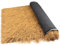 YZRXD Techo de Paja Artificial Ignífugo, Tiki Bar Techo de Paja de Palma Sintética Impermeable Tropical Decoraciones para Fiestas Césped de Pato Balas De Heno(Size:1x2m(3.2x6.5ft),Color:Amarillo)