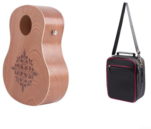 Cajon Box, Cajón Hand Drum Cajon Drum Percussion Instrument Portable for Travel Camping
