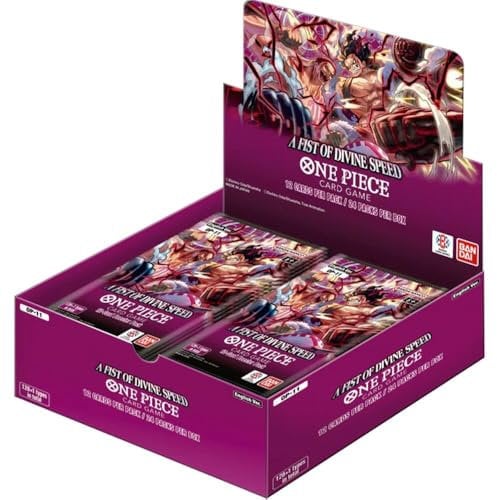 Bandai Einteiliges TCG: A Fist of Divine Speed (OP-11) Booster-Display, Sammelkartenspiel, ab 6 Jahren, für 2 Spieler, über 15 Minuten Spieldauer