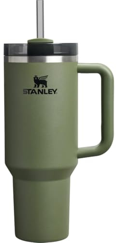 Stanley Quencher - Taza térmica con pajita (1,18 L), diseño de pino