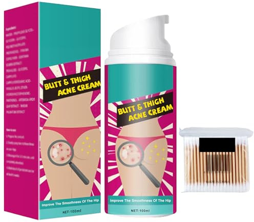 Anti Pickel Creme Am Gesäß,100ml Butt Akne Creme Reduzierung Akne,Beseitigt Akne,Pickel Und Dunkle Flecken Am Gesäß