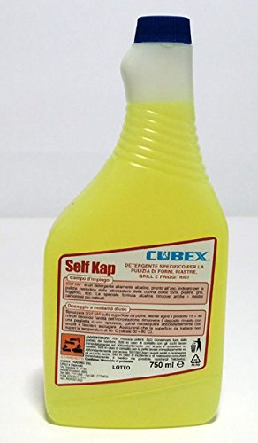 cubex professional Detergente detersivo sgrassatore per cappe e friggitrici Self KAP 750ml