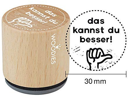 Woodies Stempel das Kannst du Besser !