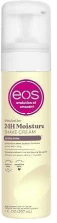EOS Ultra Moisturizing Shave Cream, Vanilla Bliss - RASIER CREME - Vanille aus USA